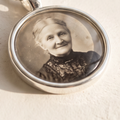 Evercarry silver-plated photo charm, 28mm, shown without a chain